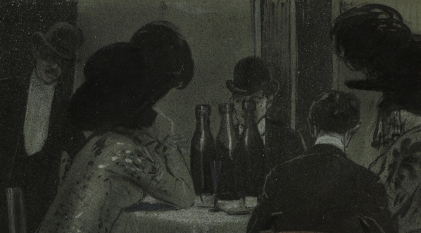  "W kawiarni" Odo Dobrowolskiego.  