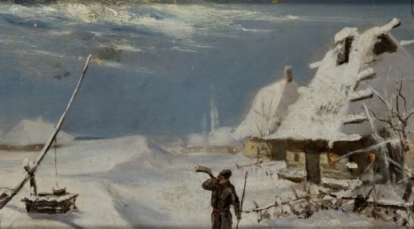  "Krajobraz zimowy" Teodora Talowskiego.  