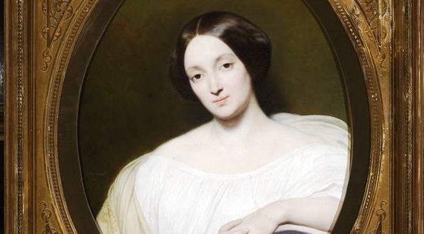  "Portret Katarzyny z Branickich Potockiej" Ary Scheffera.  