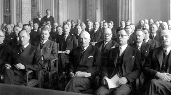  Zjazd delegatów Naczelnej Organizacji Inżynierów RP w Warszawie 11.04.1937 r.  