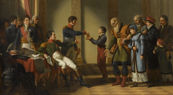  "Audiencja Franciszka Ignacego Narockiego u Napoleona"  Jeana-Charles`a Tardieu.  