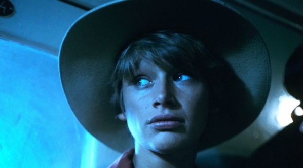  Jadwiga Jankowska-Cieślak na planie filmu "Pani Bovary to ja" w 1976 roku.  