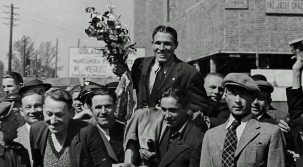  Powrót boksera Antoniego Kolczyńskiego ze Stanów Zjednoczonych w czerwcu 1938 r.  