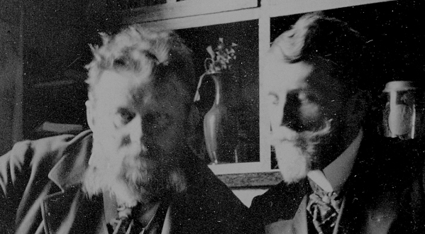  Artyści malarze Jan Stanisławski i Ferdynand Ruszczyc.  