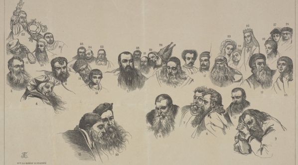  "Objaśnienie do obrazu »Unja Lubelska« Jana Matejki" - grafika z 1869.  