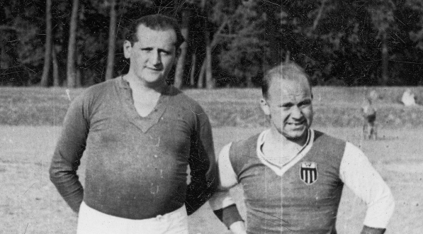   Treningowy obóz piłkarski w Warszawie w sierpniu 1939 r.   