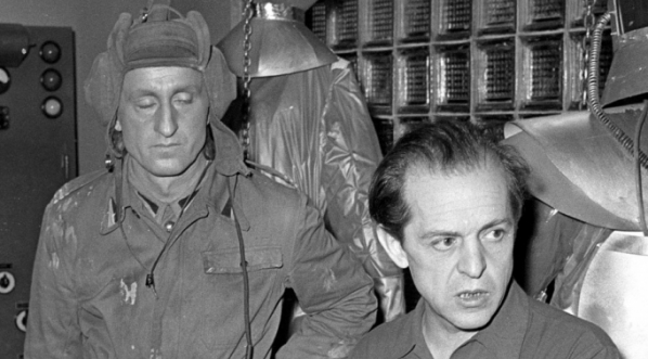  Realizacja serialu "Czterej pancerni i pies" (odc. Fort Olgierd) w 1969 r.  