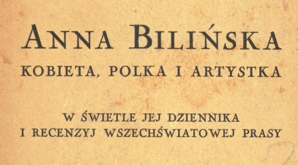  "Anna Bilińska : kobieta, Polka, artystka [...]" Antoniego Bohdanowicza.  