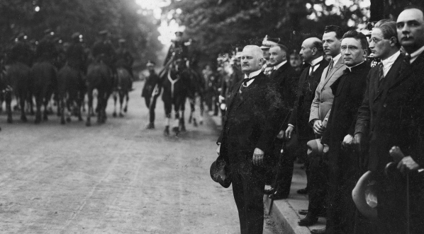  Przegląd oddziałów Policji Państwowej w Warszawie w czerwcu 1926 r.  