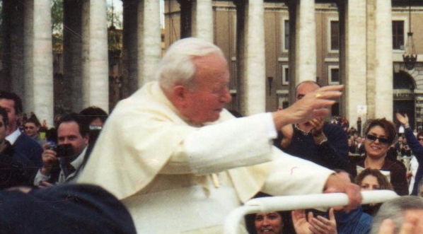  Papież Jan Paweł II na Światowych Dniach Młodzieży w Rzymie w 2000 r.  