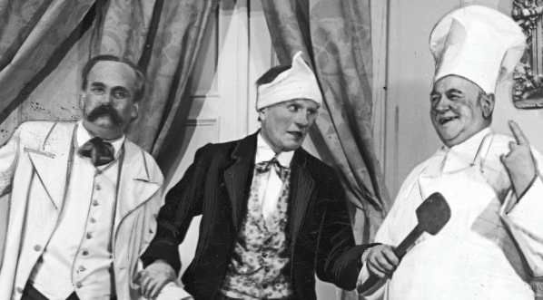  Przedstawienie "Wesele Fonsia" Ryszarda Ruszkowskiego w Teatrze Miejskim w Bydgoszczy w 1939 roku.  