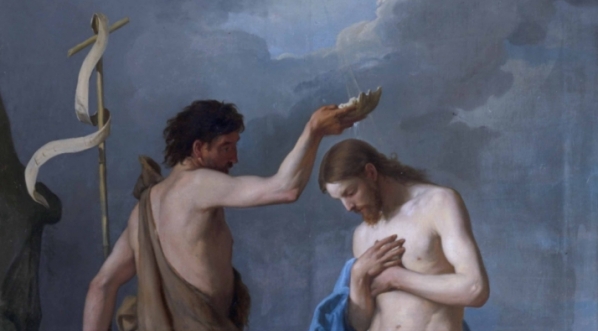  "Chrzest Chrystusa" Józefa Buchbindera.  