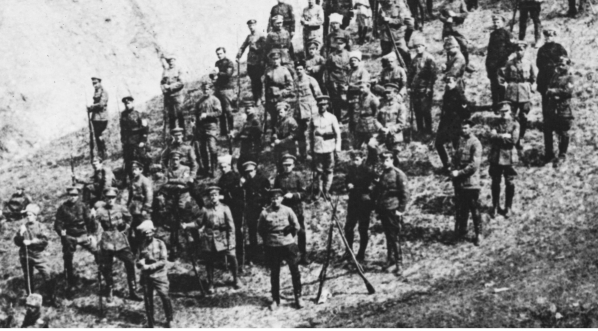  5 Dywizja Syberyjska - Szkoła Oficerska, 1918 r.  