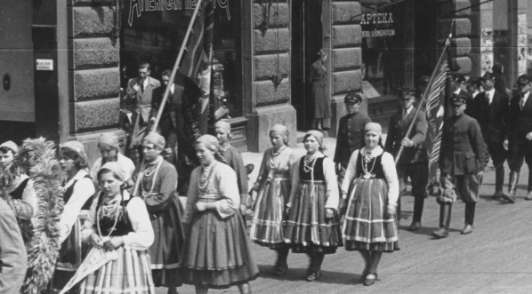  Pogrzeb profesora Józefa Pomorskiego-Mikułowskiego 7.05.1935 r.  