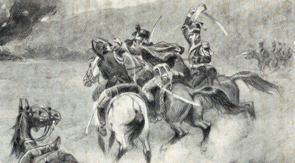  Ilustracja Stanisława Sawiczewskiego do powieści Stanisława Ostrowskiego-Nałęcza "Młodzi legioniści".  