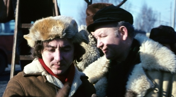  Realizacja filmu Jana Łomnickiego "Poślizg" z 1972 r.  