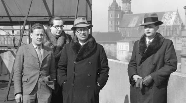  Wizyta włoskiego senatora Forgesa Davanzatiego w Krakowie w marcu 1935 roku.  