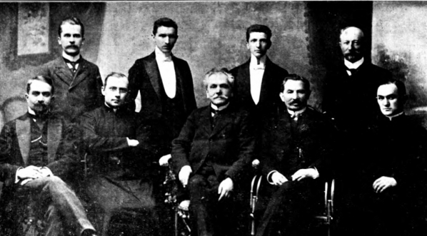  Zarząd i Dyrekcja TPN w Przemyślu w 1909 roku.  