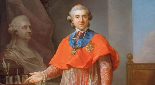  "Portret Michała Poniatowskiego" Marcello Bacciarellego.  
