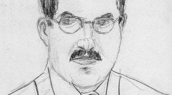  Amatorski autoportret Romana Rafińskiego.  