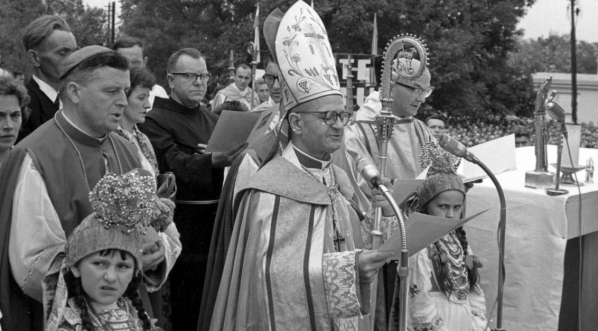  Obchody Tysiąclecia Chrztu Polski we Włocławku, 9.10.1966 r.  