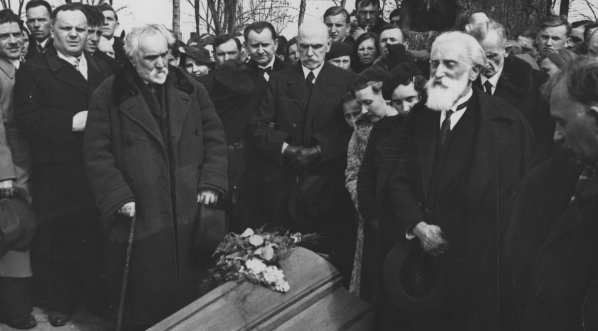  Pogrzeb Aleksandra Świętochowskiego w Gołotczyźnie 28.04.1938 r.  