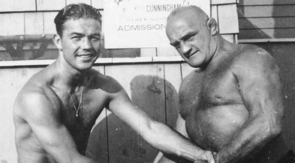  Bokser Henryk Chmielewski w Stanach Zjednoczonych Ameryki w listopadzie 1938 r.  