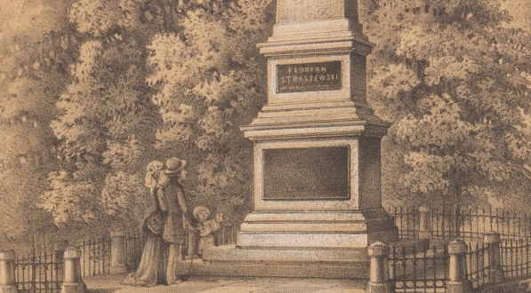  "Pomnik Floryana Straszewskiego w Krakowie na plantacyach wzniesiony funduszem składkowym w r. 1875 " Jędrzeja Brydaka.  