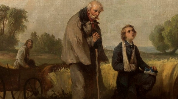  "Powrót syna powstańca" Franciszka Kostrzewskiego.  