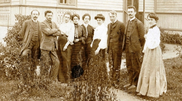  Kazimierz Kelles-Krauz w gronie wykładowców Kursów Wakacyjnych w Zakopanem w 1904 roku.  