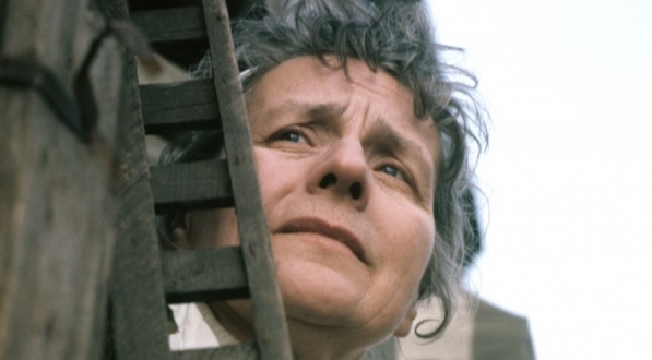  Barbara Rachwalska w filmie "Zawodowcy" z 1975 r.  