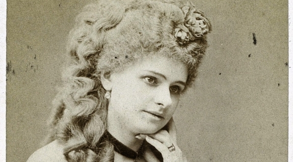  Bronisława Dowiakowska w roli Violetty w operze "Traviata".  