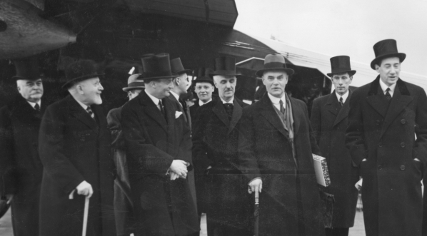  Wizyta ministra spraw zagranicznych Norwegii Halvdana Kohta w Polsce,  17.04.1936 r.  