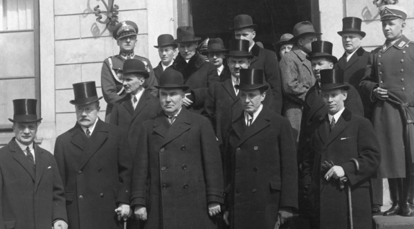  Wizyta delegacji rządu łotewskiego w Polsce 2.05.1929 r.  