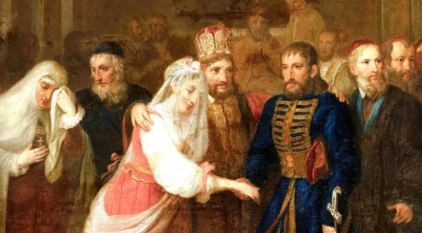  "Zaślubiny Mieszka z Dąbrówką" Józefa Peszki.  