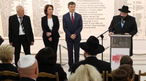  Uroczystość zapalenia lampy chanukowej w Sejmie z okazji żydowskiego święta świateł 12.12.2017 r.  