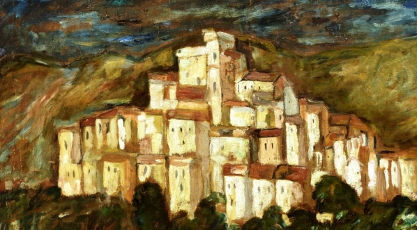  "Pejzaż z Cagnes" Tytusa Czyżewskiego.  