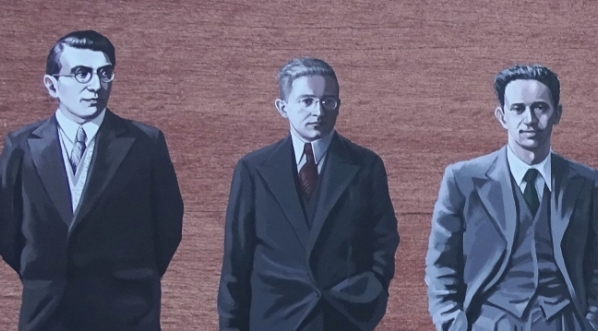  Miniwystawa „Pogromcy Enigmy” przed Zamkiem Cesarskim w Poznaniu.  