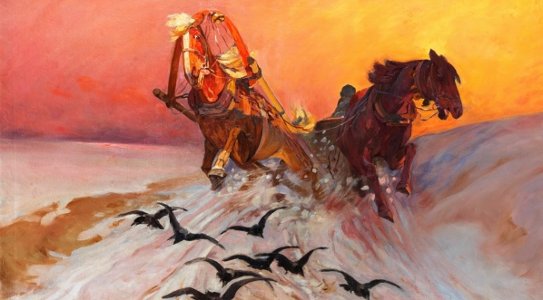  "Wrony przed saniami" Stanisława Bohusza-Siestrzeńcewicza.  