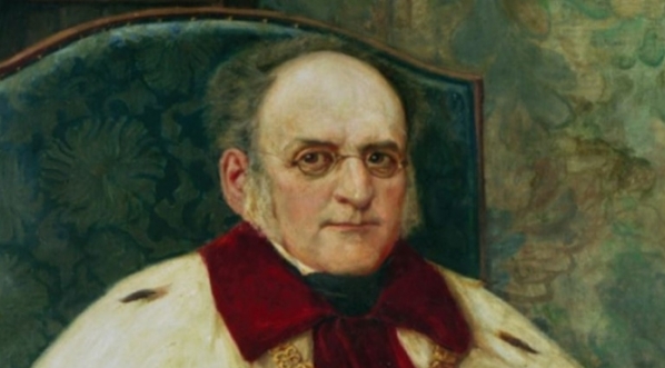  "Józef Kremer w stroju rektorskim" Kaspra Żelechowskiego.  