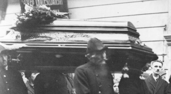  Pogrzeb profesora Uniwersytetu Jagiellońskiego Ludwika Birkenmajera w listopadzie 1929 r.  