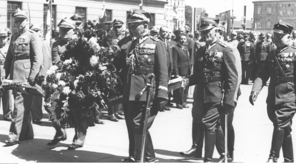  Zjazd członków Związku byłych Ochotników Armii Polskiej w Warszawie 7.06.1939 r.  