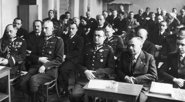  Walne zgromadzenie Związku Polskich Związków Sportowych w gmachu Ministerstwa Komunikacji w Warszawie, 24.04.1938 r.  