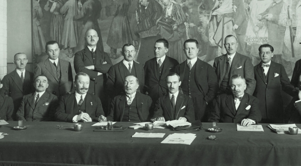  Uczestnicy obrad Organizacji Monarchistycznej w dniu 19.12.1926 r.  