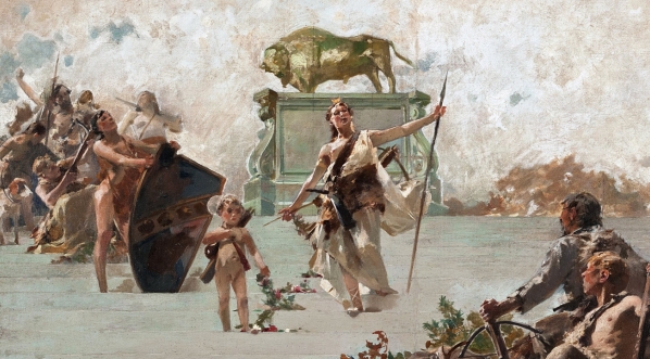  "Alegoria łowów" Zdzisława Jasińskiego.  