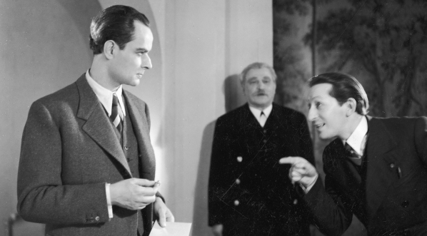  Przedstawienie ”Jastrząb wśród gołębi” Jana Adolfa Hertza w Teatrze Malickiej w Warszawie w marcu 1938 r.  