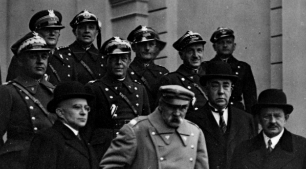  Powrót Józefa Piłsudskiego z pobytu w Pikieliszkach w październiku 1934 r.  