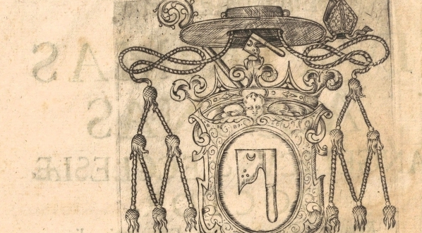  Strona z "Corona triumphalis militantis Ecclesiae, D. Thomas Aquinas Angelicus et Ecclesiae Doctor"Józefa Dzianottiego.  