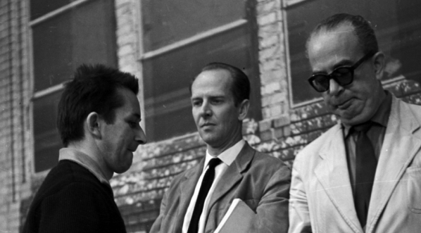  Realizacja filmu "Upał" w 1964 roku.  