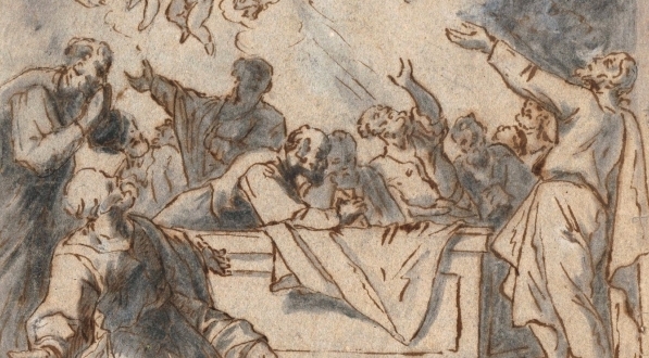  "Wniebowzięcie Najświętszej Marii Panny, studium do obrazu dla katedry w Kielcach" Szymona Czechowicza.  